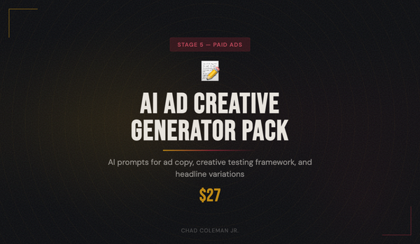 AI Ad Creative Generator Pack